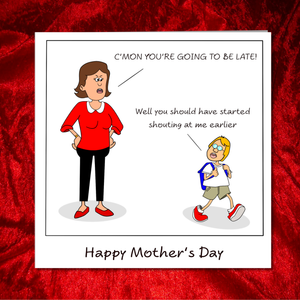 Funny Mother's Day Card from Son -  What Children Say? - Amusing Humorous - Mum's Life