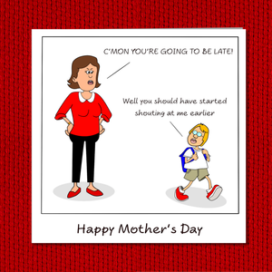 Funny Mother's Day Card from Son -  What Children Say? - Amusing Humorous - Mum's Life