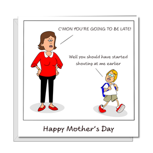 Funny Mother's Day Card from Son -  What Children Say? - Amusing Humorous - Mum's Life