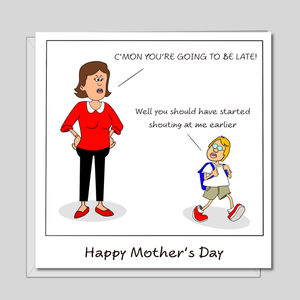 Funny Mother's Day Card from Son -  What Children Say? - Amusing Humorous - Mum's Life