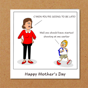 Funny Mother's Day Card from Son -  What Children Say? - Amusing Humorous - Mum's Life