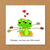 Funny Dinosaur Mother's Day Card / Birthday Card for Mum - from son daughter - humour humorous amusing - special best