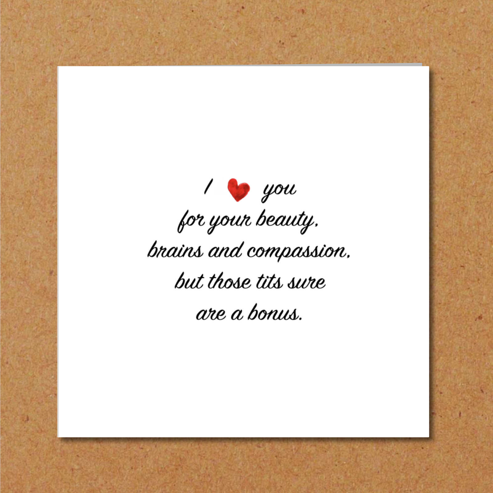 funny valentines day card
