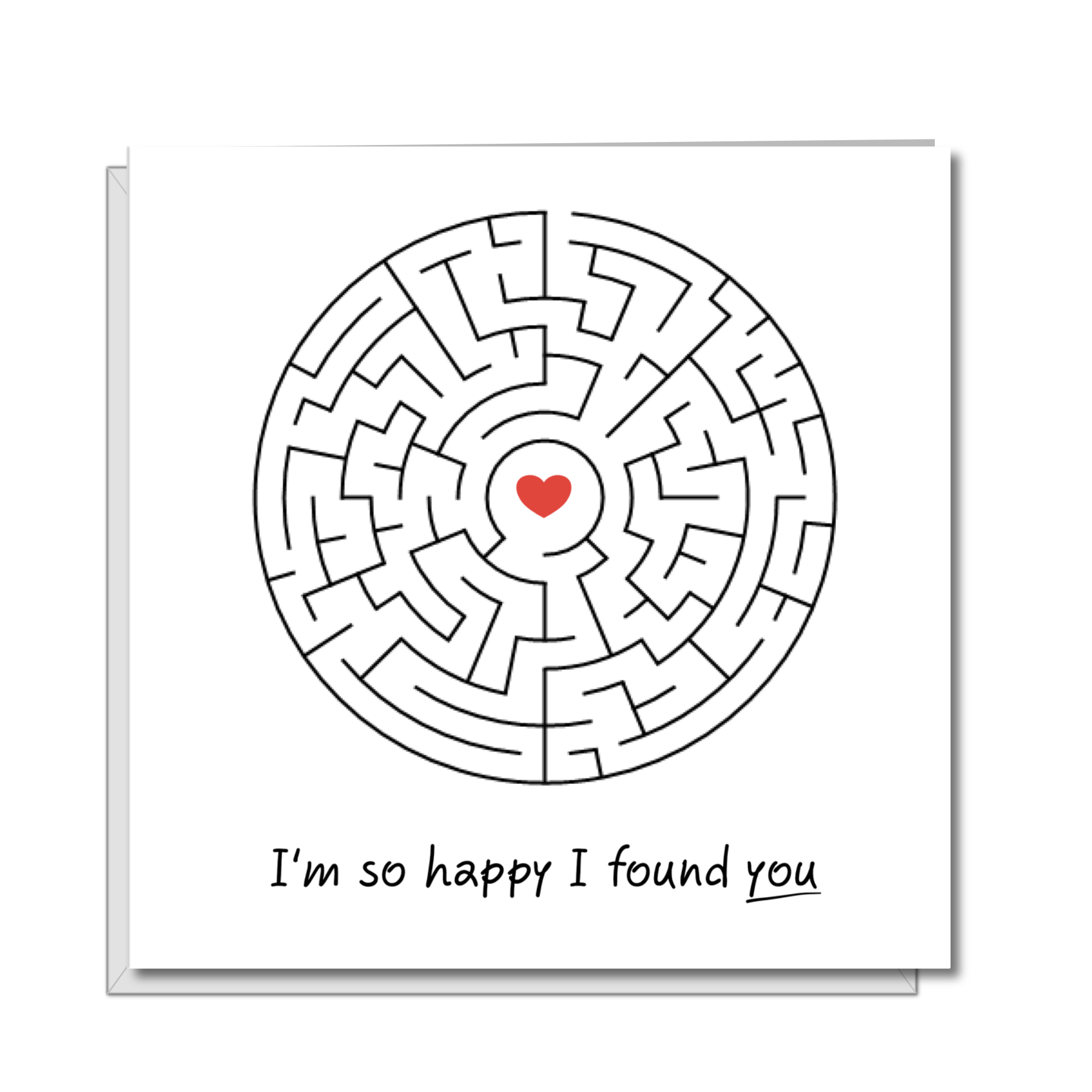 i found love card