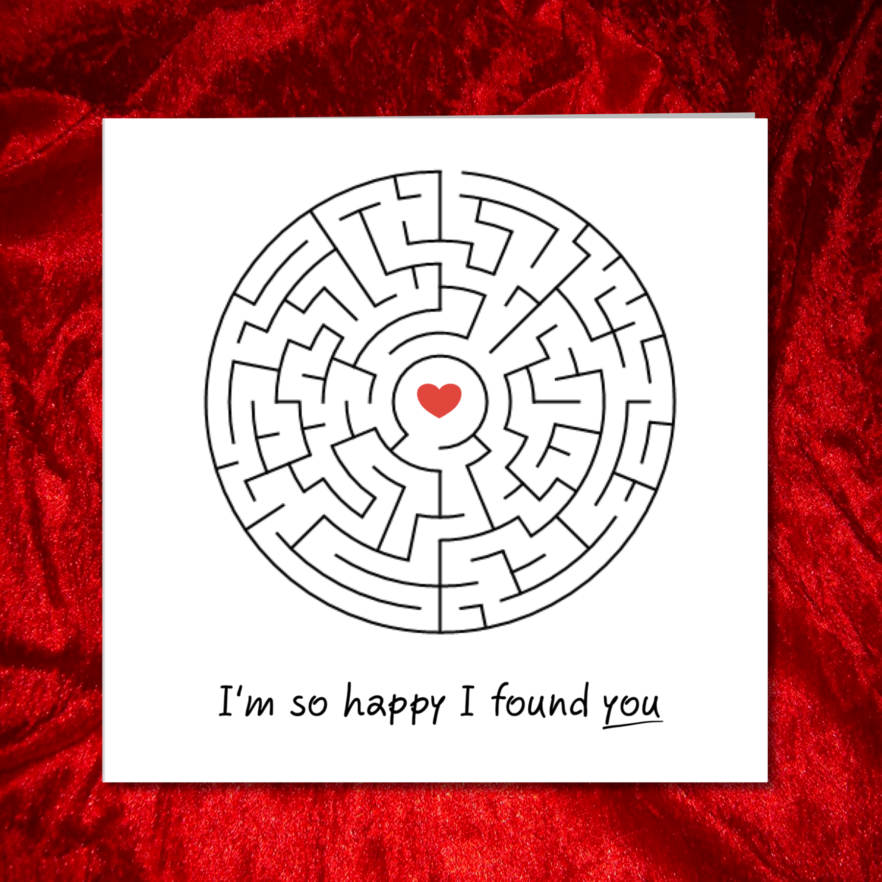 finding love card