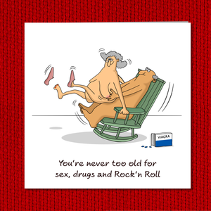 Funny Birthday Card 40th 50th 60th Valentines, Anniversary for Wife, Husband, Mum, Dad or friend. Love and support