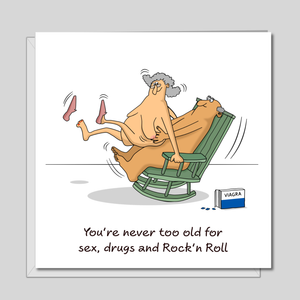 Funny Birthday Card 40th 50th 60th Valentines, Anniversary for Wife, Husband, Mum, Dad or friend. Love and support