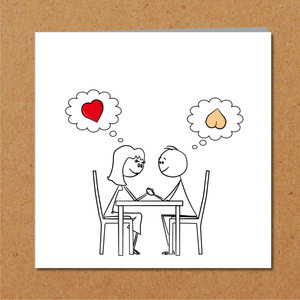 Naughty Card for Boyfriend or Girlfriend. Valentines Day Card, Anniversary Card, Birthday Card. Love cartoon, funny, humorous, rude, adult