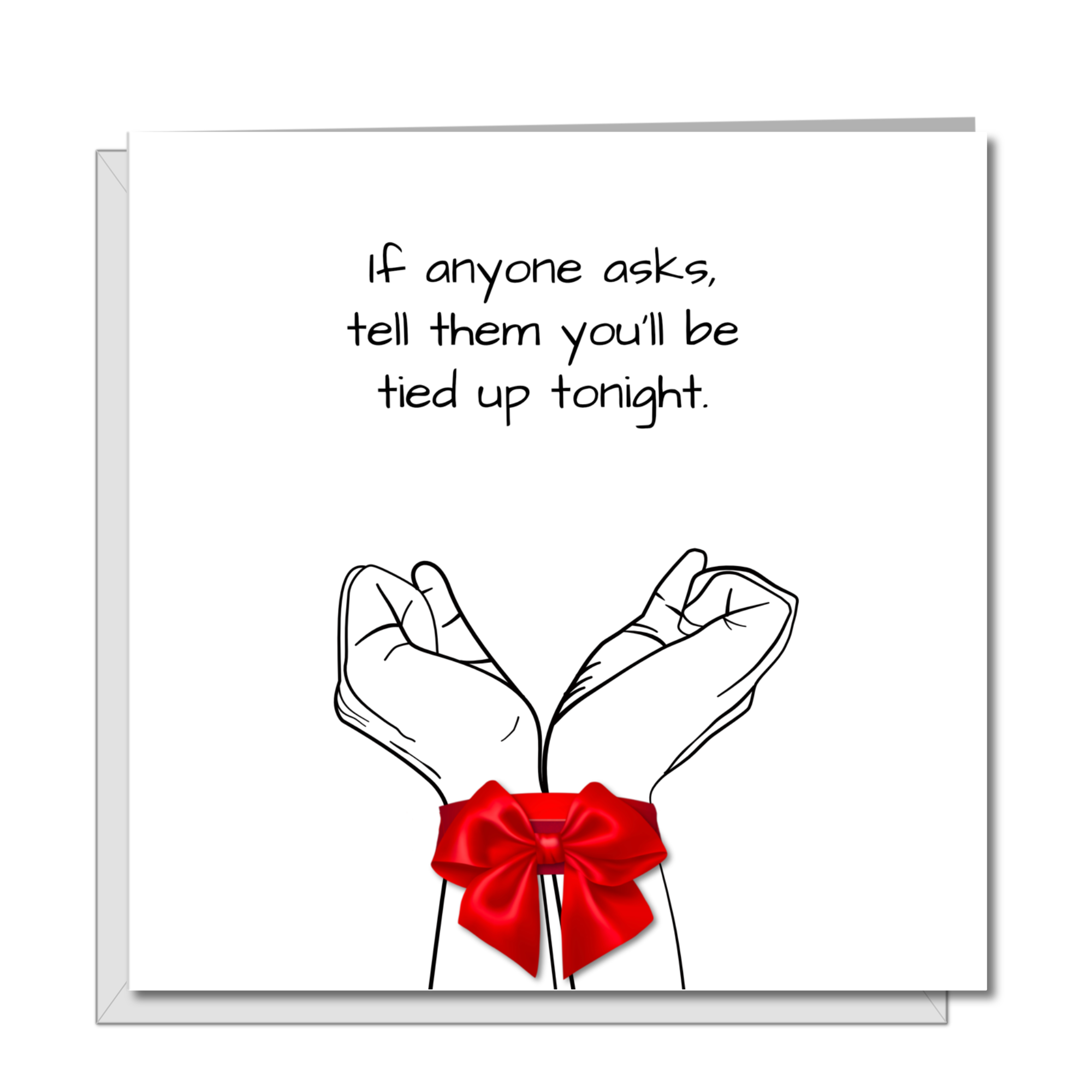 bondage card girlfriend