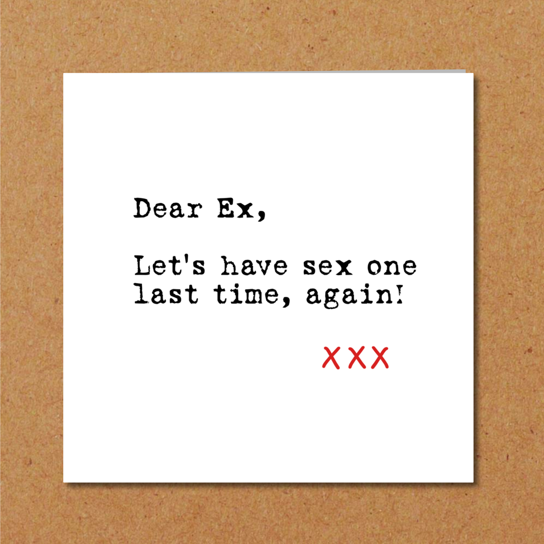 ex boyfriend card