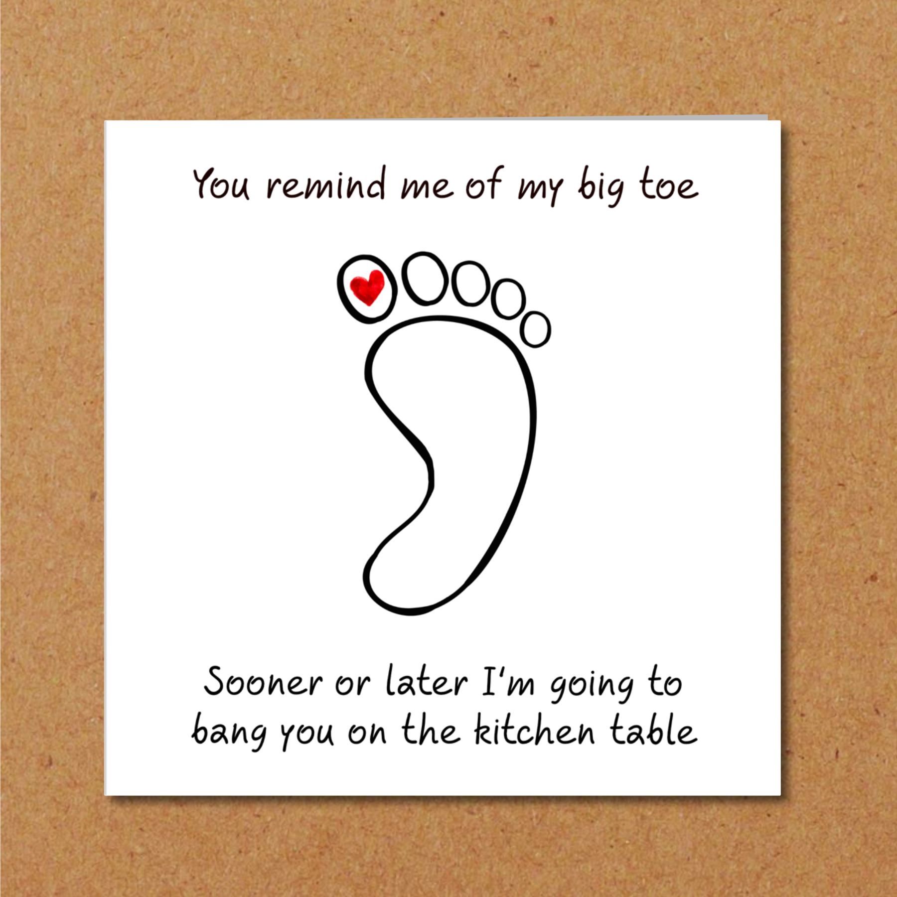 Naughty girlfriend birthday card