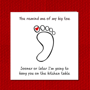 naughty girlfriend valentines card