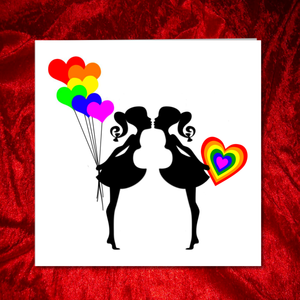 lesbian lovers card