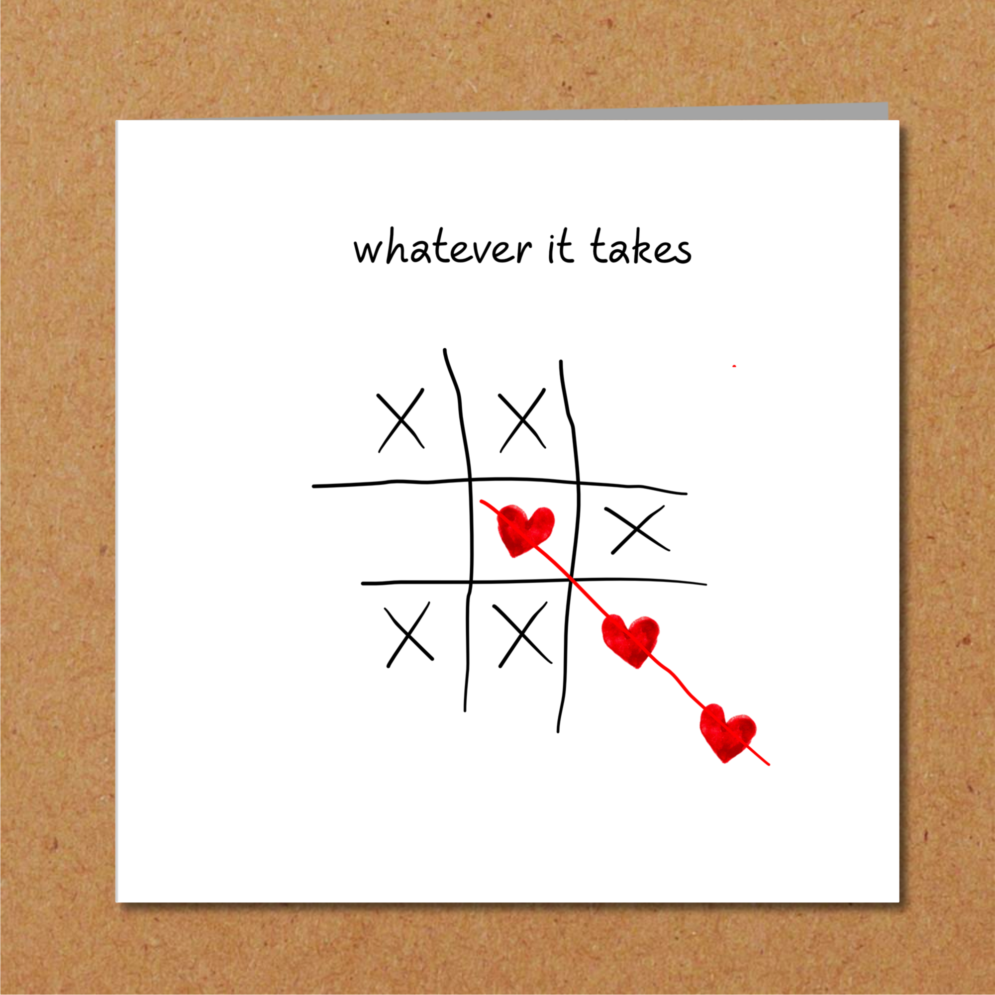 Romantic Card for Girlfriend, Boyfriend, Wife or Husband - Valentine Card, Birthday Card, Anniversary Card - I Love you unrequited love