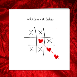 Romantic Card for Girlfriend, Boyfriend, Wife or Husband - Valentine Card, Birthday Card, Anniversary Card - I Love you unrequited love