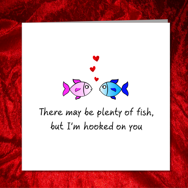 Plenty of Fish Dating App Card for Anniversary, Birthday or Valentine' - Swizzoo