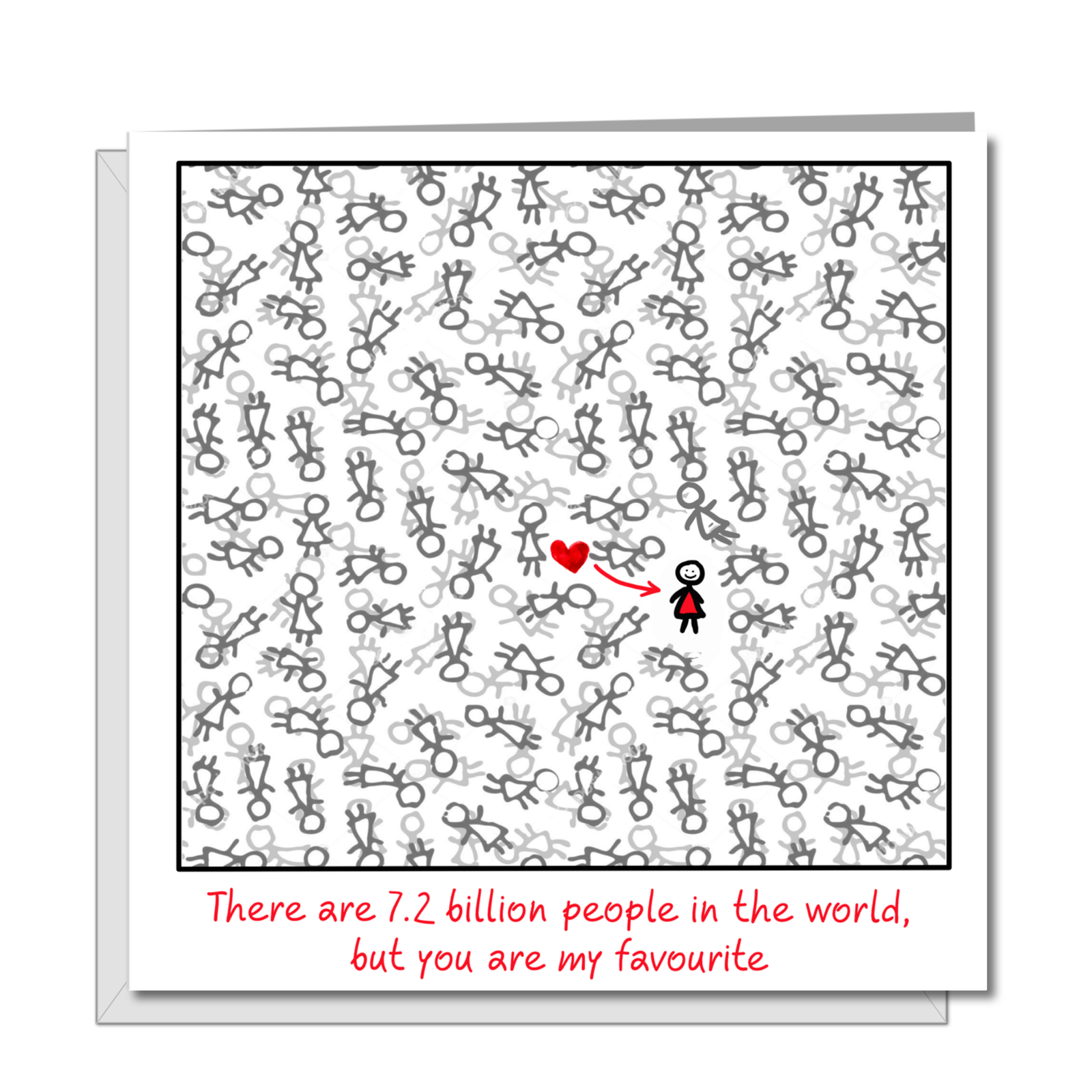 Valentines Day Card Birthday Card for girlfriend or best friend BFF Romantic love special person best