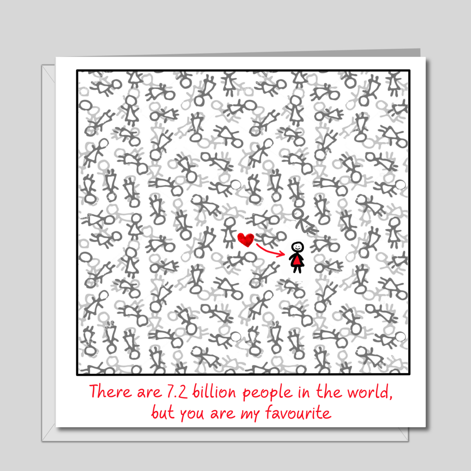 Valentines Day Card Birthday Card for girlfriend or best friend BFF Romantic love special person best