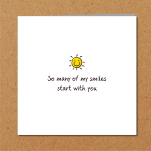 Romantic Card - Birthday Card - Best friend, Girlfriend, boyfriend, wife, husband card - Engagement Valentines Day