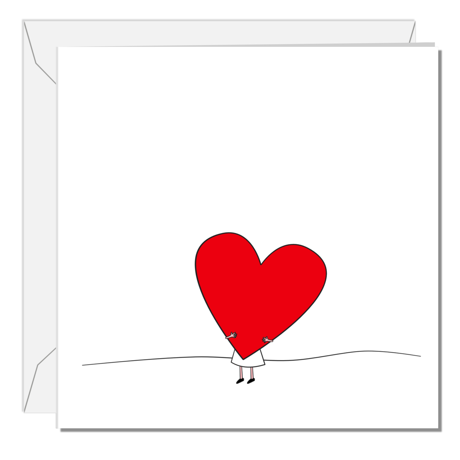 Romantic Valentines Card Husband