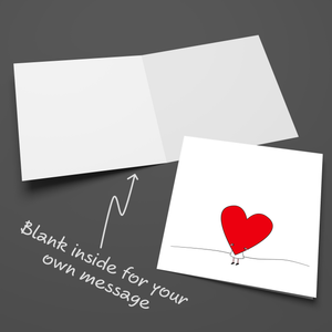 Romantic Valentines Card Husband