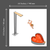 Fun Valentine's Card for Girlfriend, Fiance or Wife - Not Falling, but Diving in Love! - Sexy Love Naughty Naked Red Heart