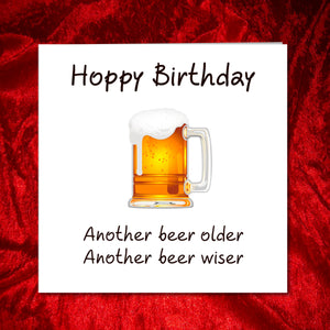 funny beer card