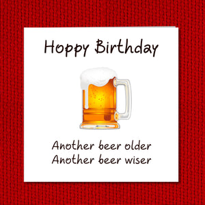 lager birthday card