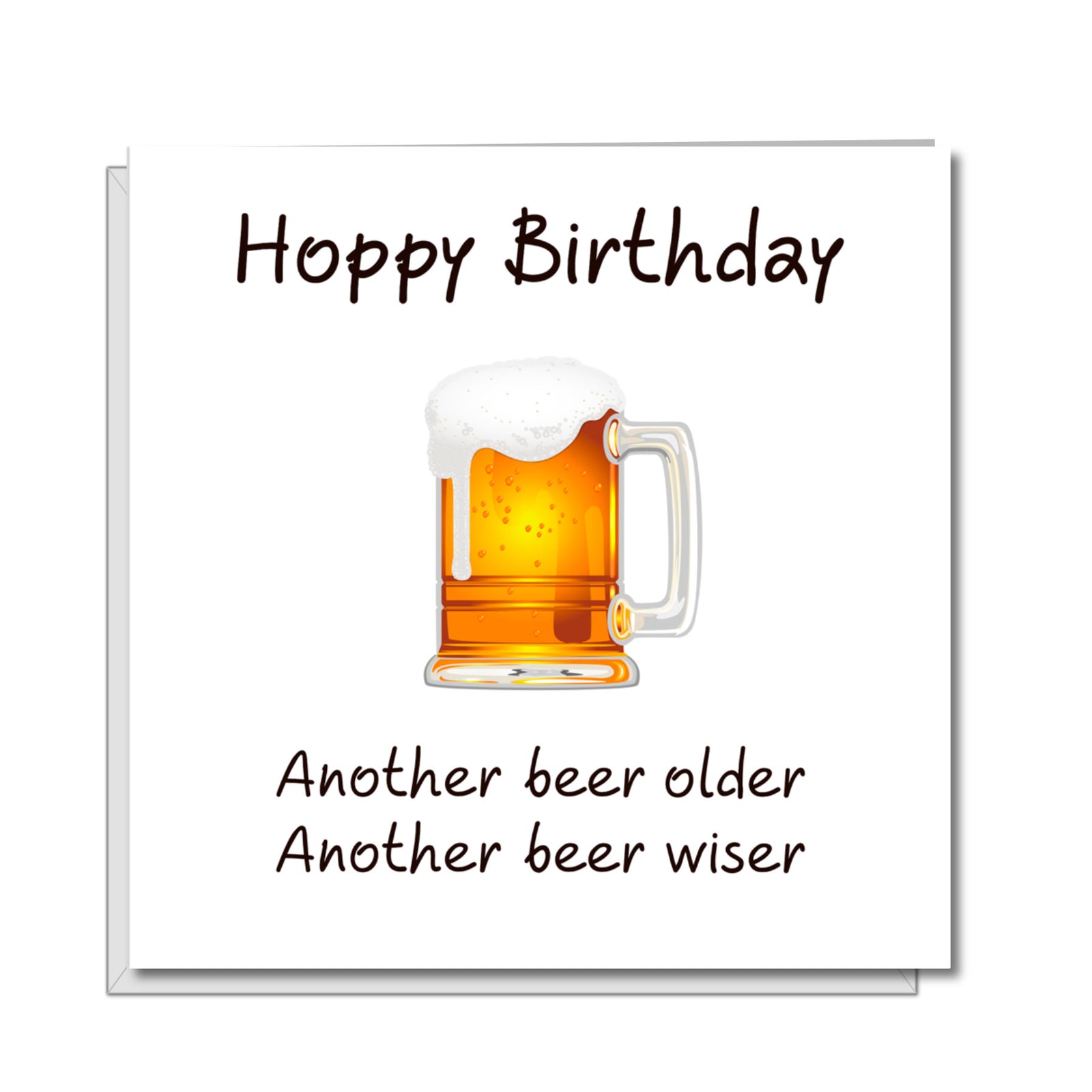funny birthday card man men male